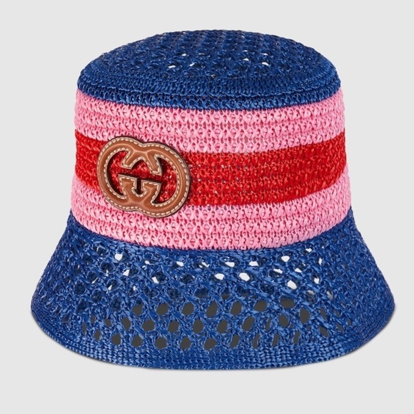 NWT GUCCI RAFFIA-EFFECT VISCOSE BUCKET HAT
$ 750 - Picture 1 of 17